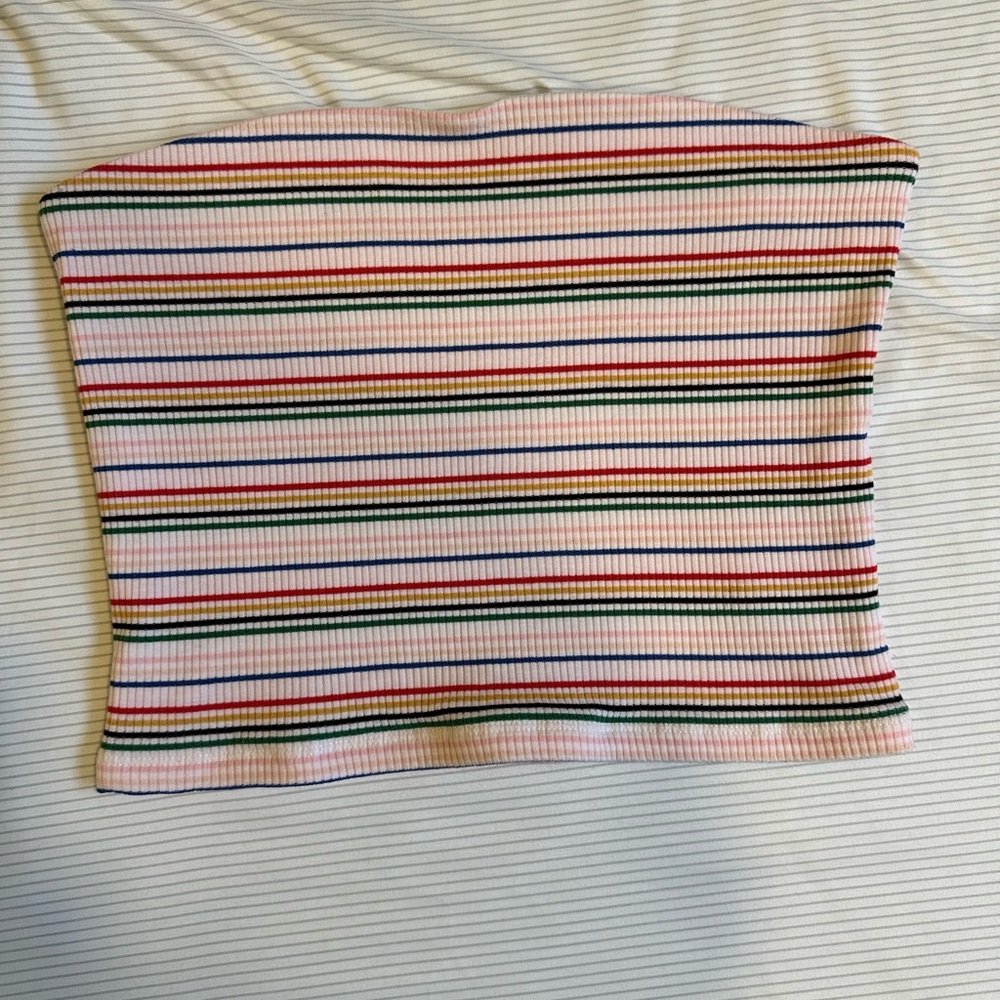 Striped Tube Top